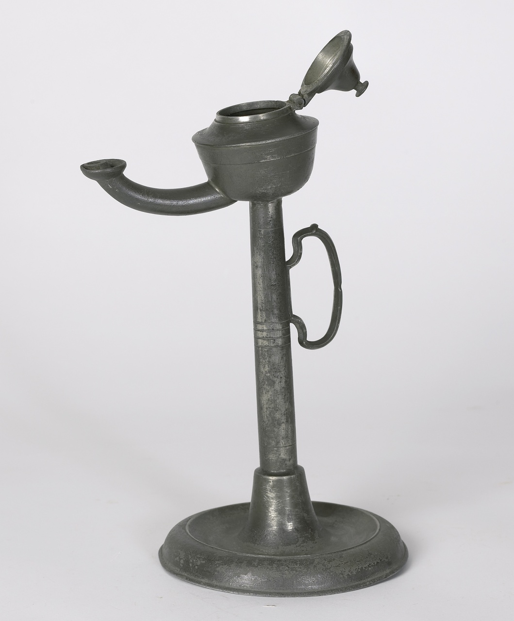 Olielamp met handvat, Joseph Zamron