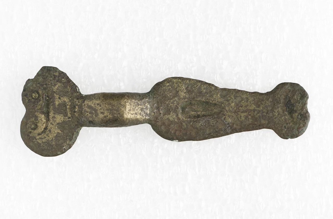 Beugelfibula, merovingisch, vindplaats Oostkapelle/ Domburg, 600-800