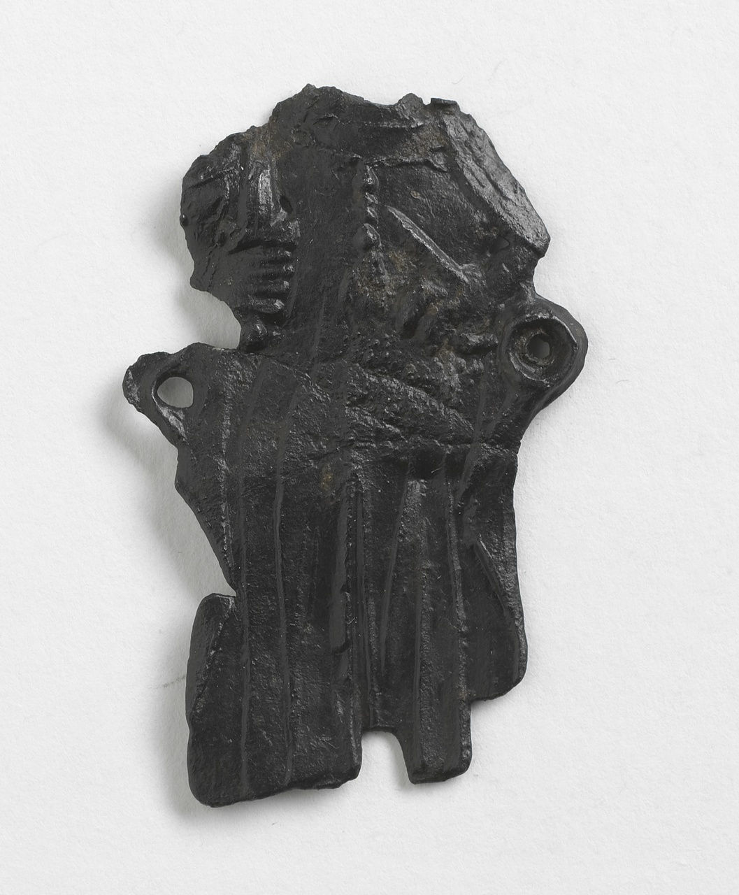 Insigne Adrianus van Geraardsbergen, fragment, vindplaats Nieuwlande