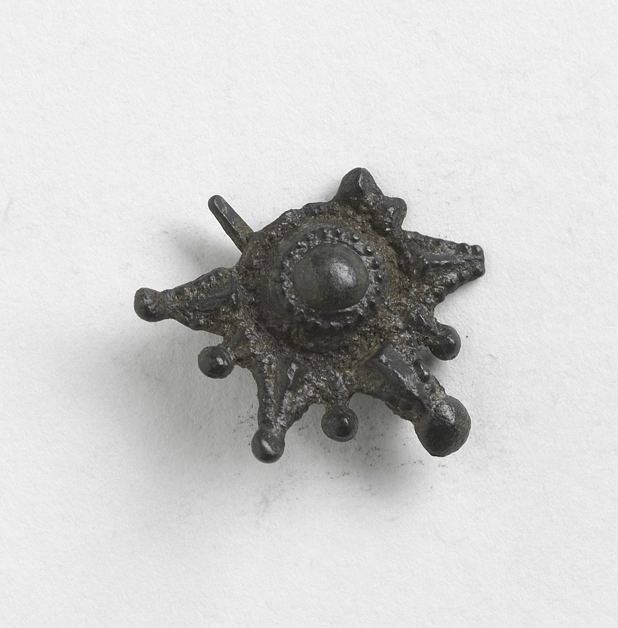 Fragment van een broche, vindplaats Nieuwlande