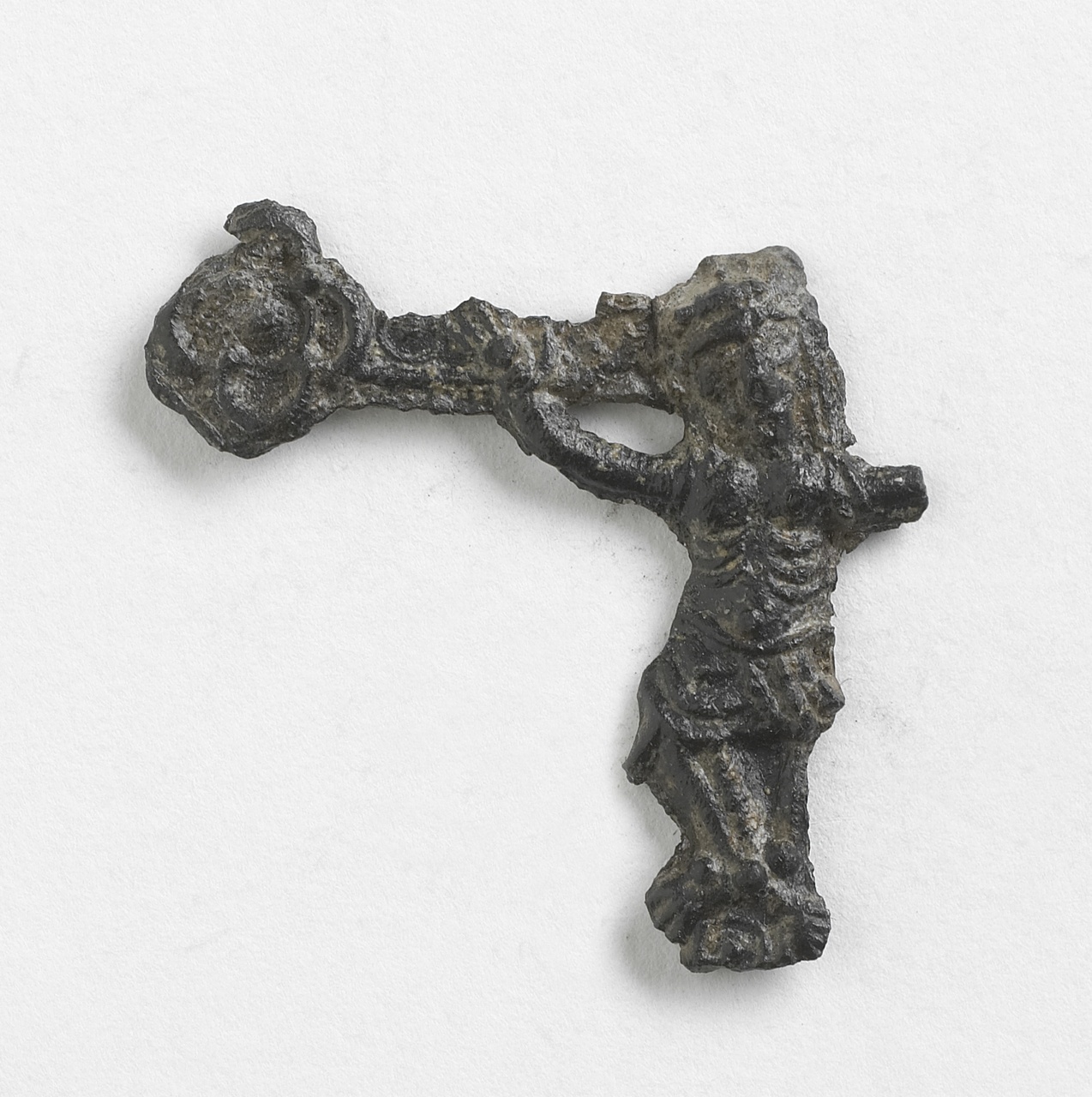 Fragment van een insigne, vindplaats Nieuwlande